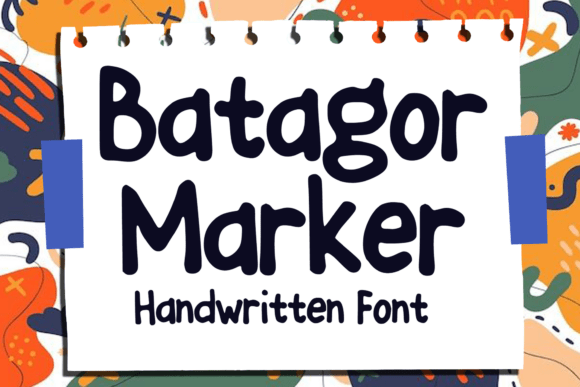 Batagor Marker: The Playful Font for Unforgettable Designs