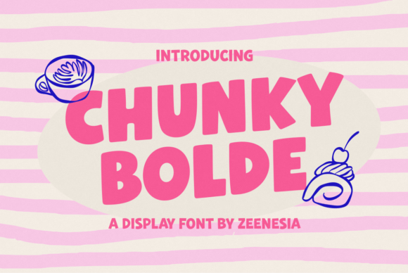 Chunky Bolde: The Playful Display Font That Commands Attention