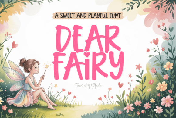 Dear Fairy: A Handwritten Font That Whispers Magic