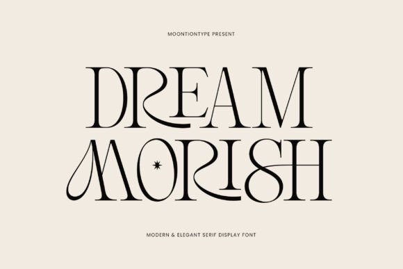 Dream Morish: Where Serif Elegance Meets Modern Artistry