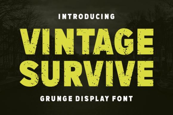 Embrace the Grit: Crafting Raw Authenticity with Vintage Survive