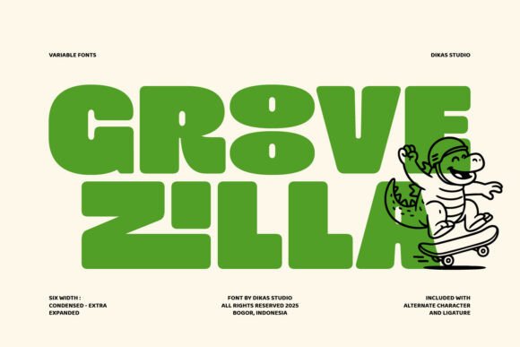 Groovezilla: Injecting Retro Bold Energy Into Modern Design