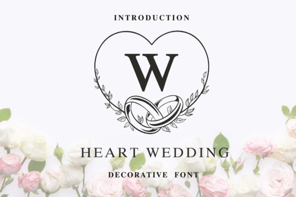 Heart Wedding Monogram: Crafting Romantic Visual Stories