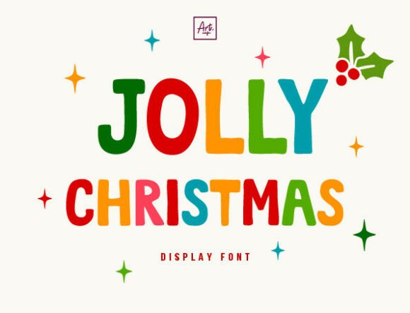 Infuse Your Projects with Festive Spirit Using the Jolly Christmas Font