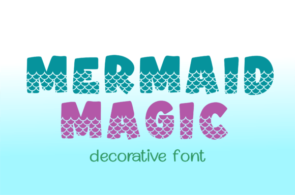 Mermaid Magic Font: A Dive into Whimsical Typography