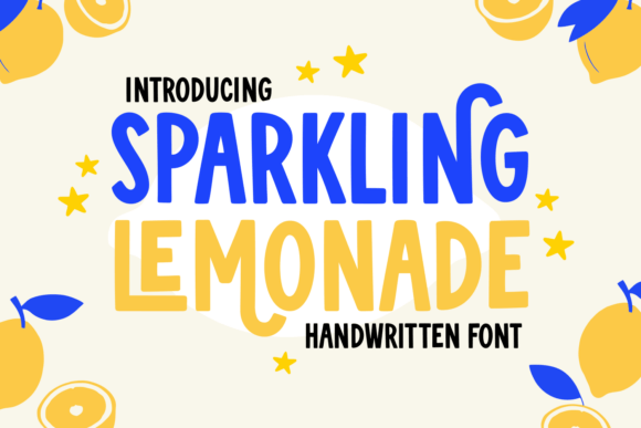 Sparkling Lemonade: The Playful Typeface for Fresh Design