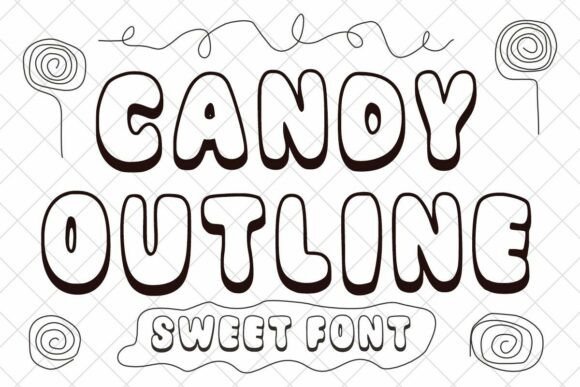 The Sweetest Type: Why Candy Outline is a Designer's Secret Weapon