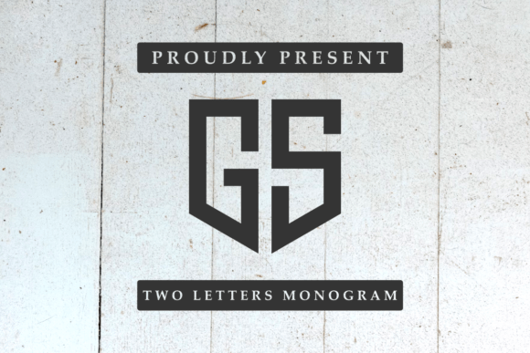 Two Letter Monogram: A Font for Modern Branding